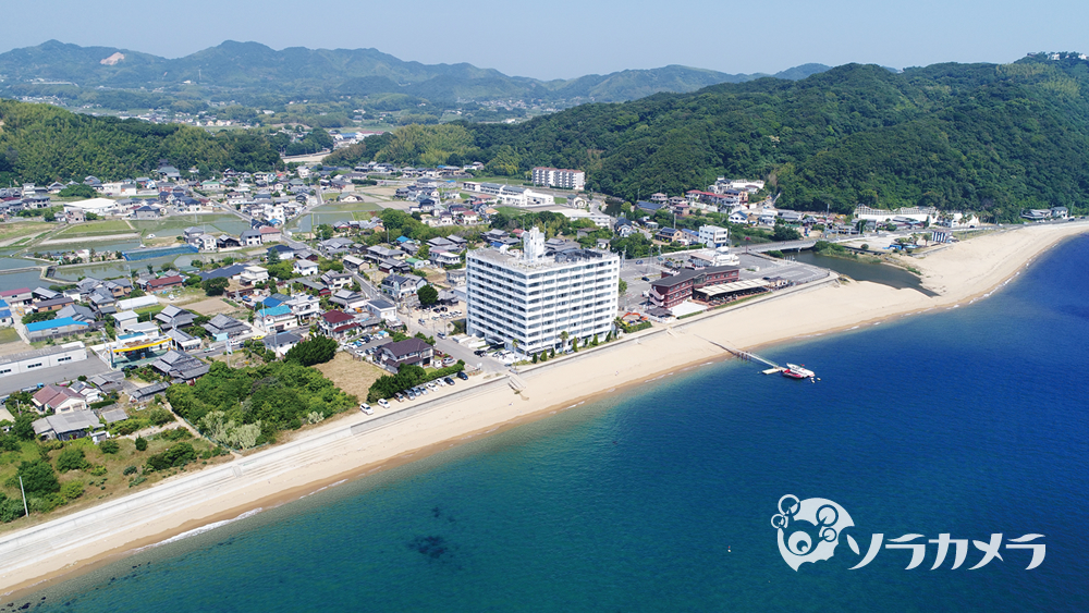 兵庫県 淡路島コンドミニアム リゾートマンション ドローン撮影 ドローン空撮 撮影 ソラカメラ